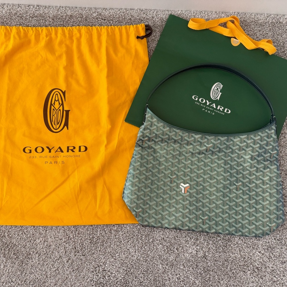 Goyard 2024 Pearly Green Bohème Hobo Bag - Limited Edition